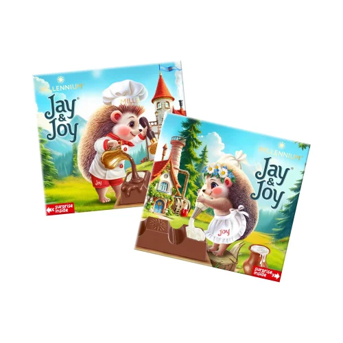 Молочний шоколад Jay&Joy, 45 г